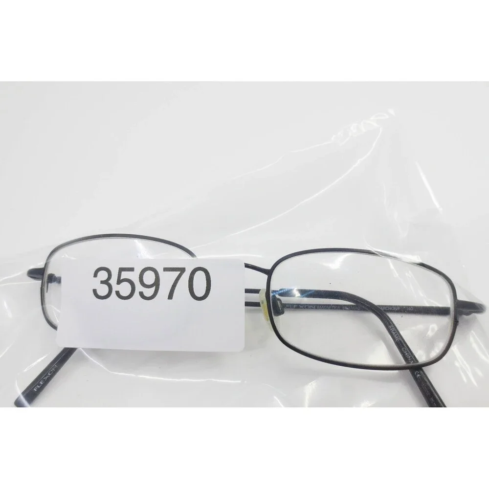 Flexon Magnetics 803 MAG Matte Black Eyeglasses Frames Marchon 49-19-140 35970